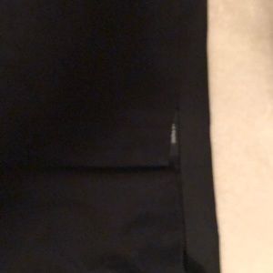 Plus size black Alfani skinny leg crop pants